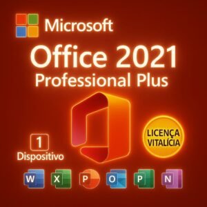 Office 2021 Pro Plus - Instalação + Ativação - Licença Digital