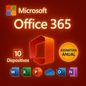 Microsoft 365 - Instalação + Ativação - Licença Digital