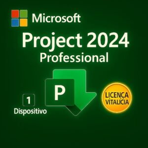 Project 2024 Professional – Instalação + Ativação – Licença Digital
